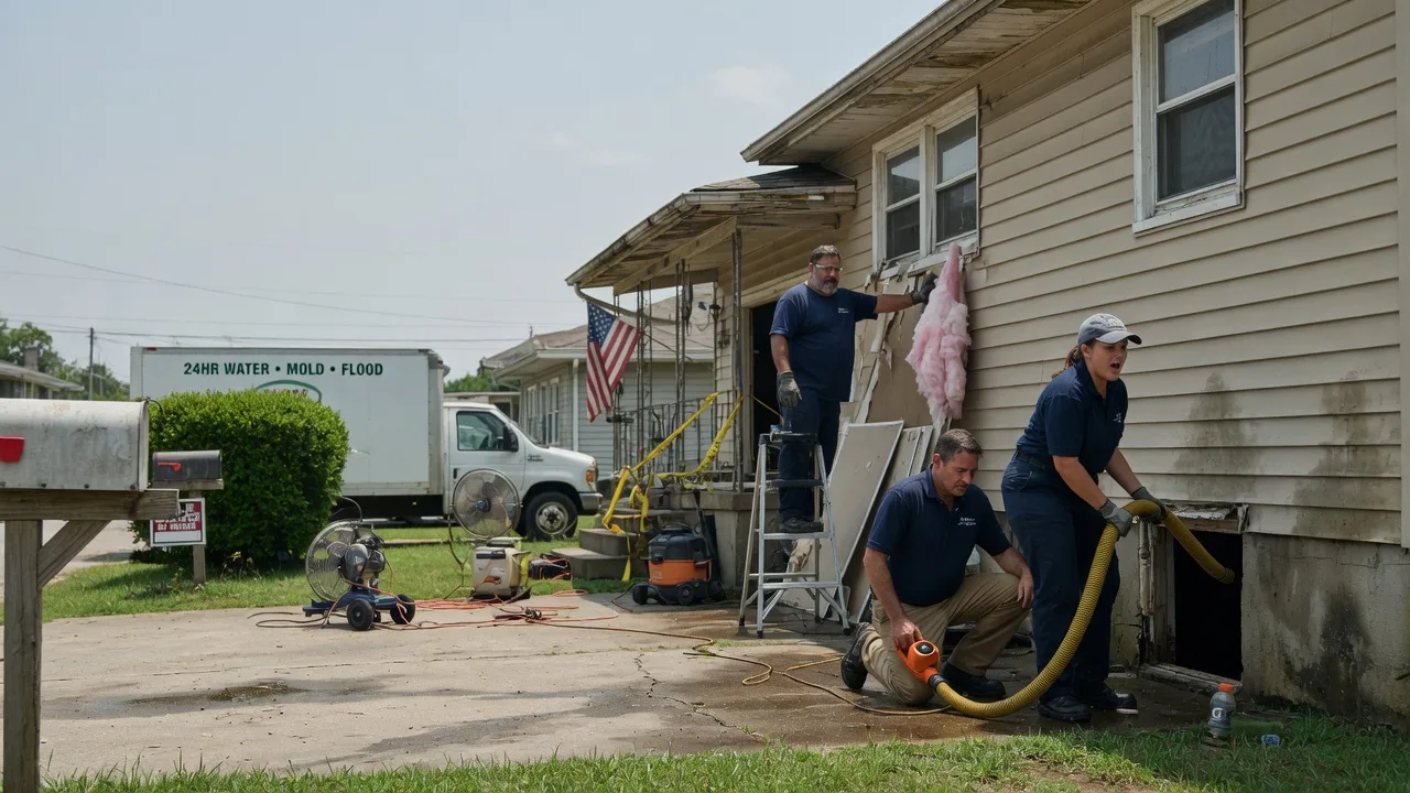 Water Damage Repair in Warsaw, OH near me